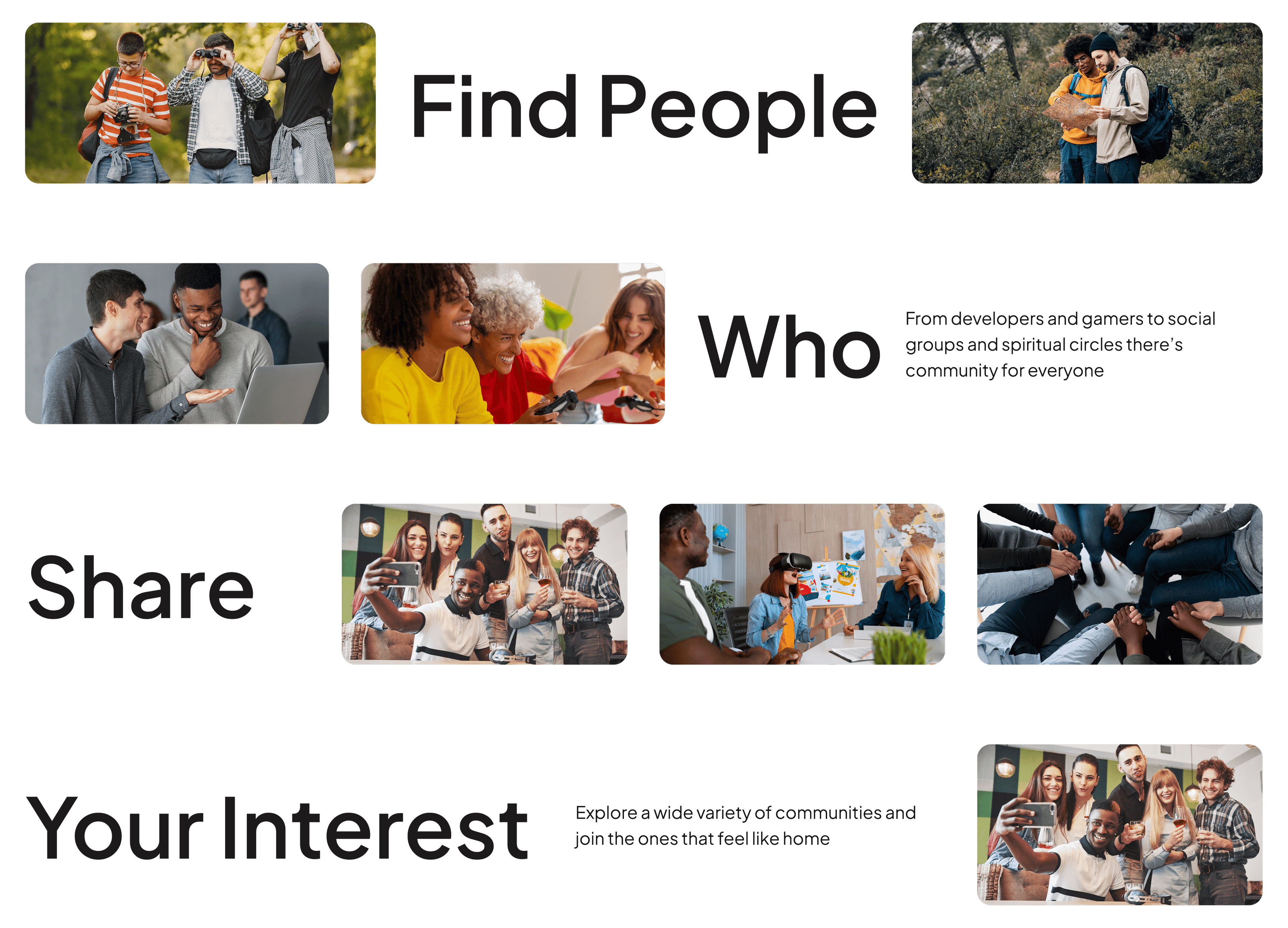 Find People Who Share Your Interest